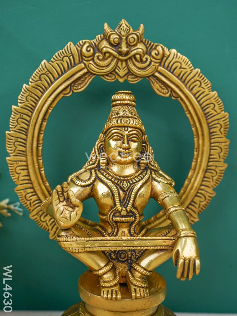 Brass Ayyappan Idol - WL4630
