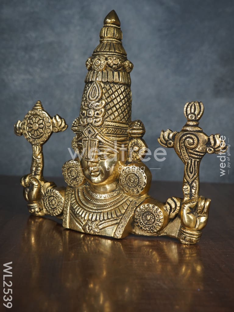 Brass Balaji Wall Hanging - WL2539