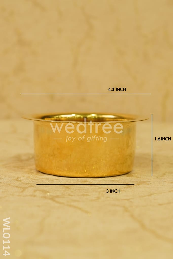 Brass coffee dabara set - WL0114