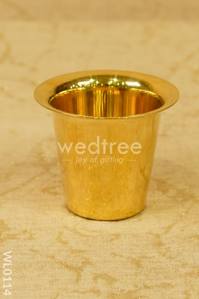 Brass coffee dabara set - WL0114