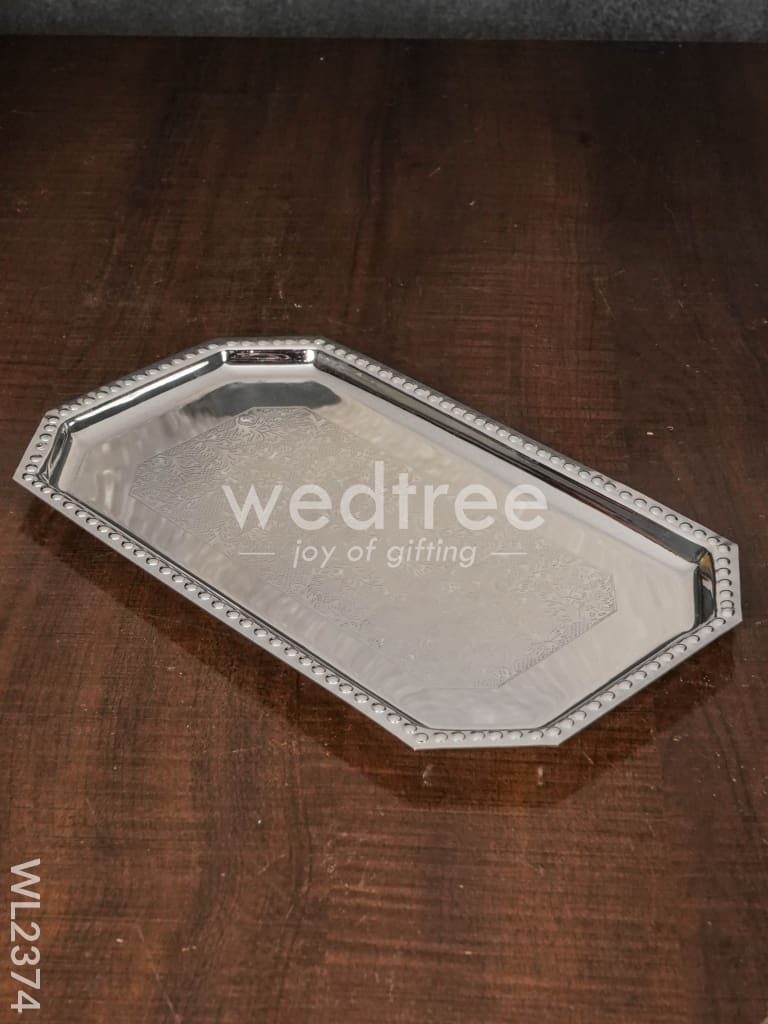 Brass Cup and Saucer with Tray - WL2374