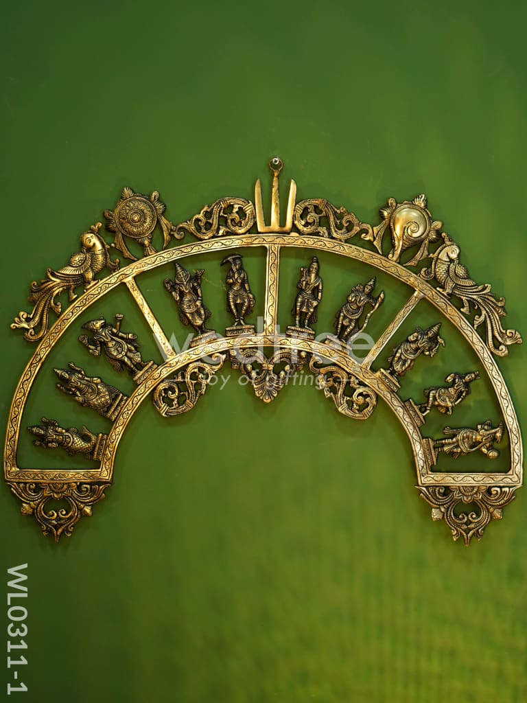 Brass Dasavathar Arch - WL0311