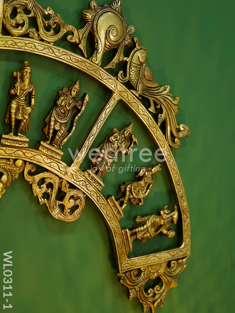 Brass Dasavathar Arch - WL0311