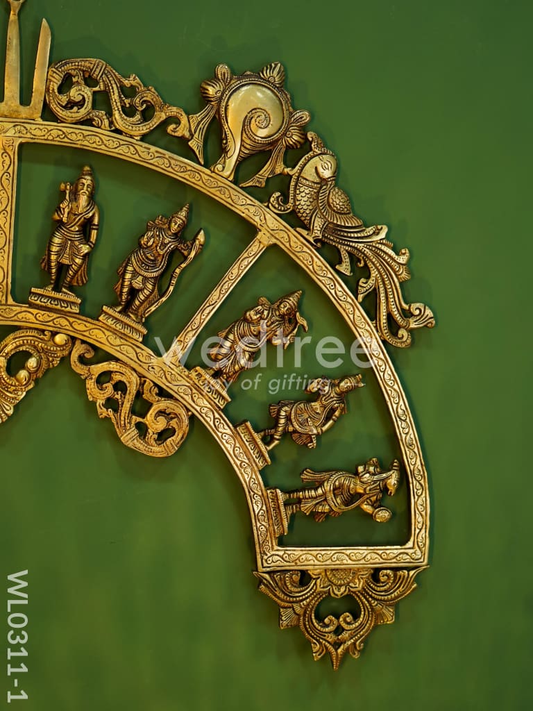 Brass Dasavathar Arch - WL0311