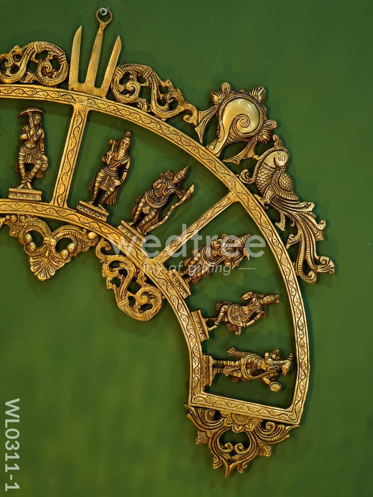 Brass Dasavathar Arch - WL0311