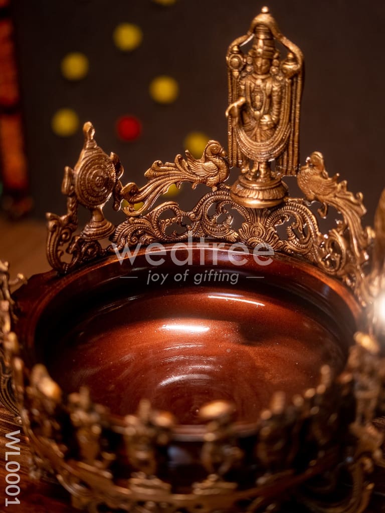 Brass Dasavathar Urli - WL0001
