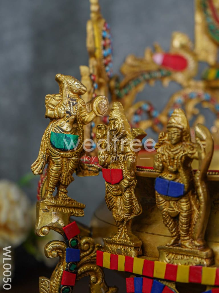Brass Dasavathar Urli - WL0050