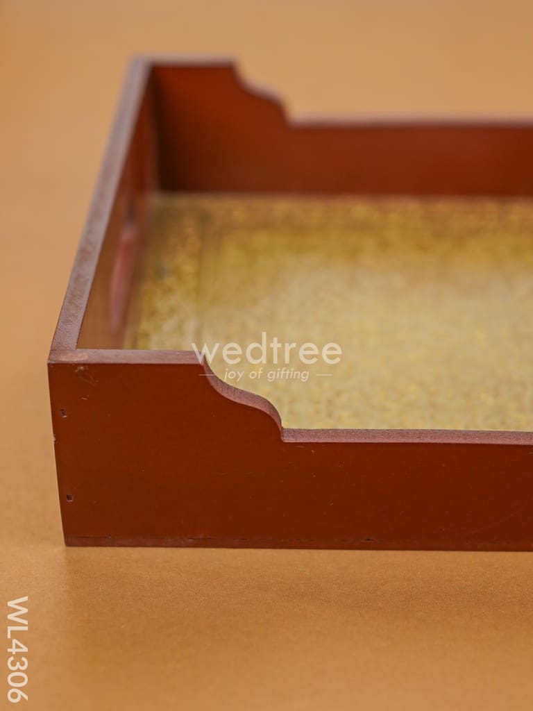 Brass Decorative Tray - WL4306