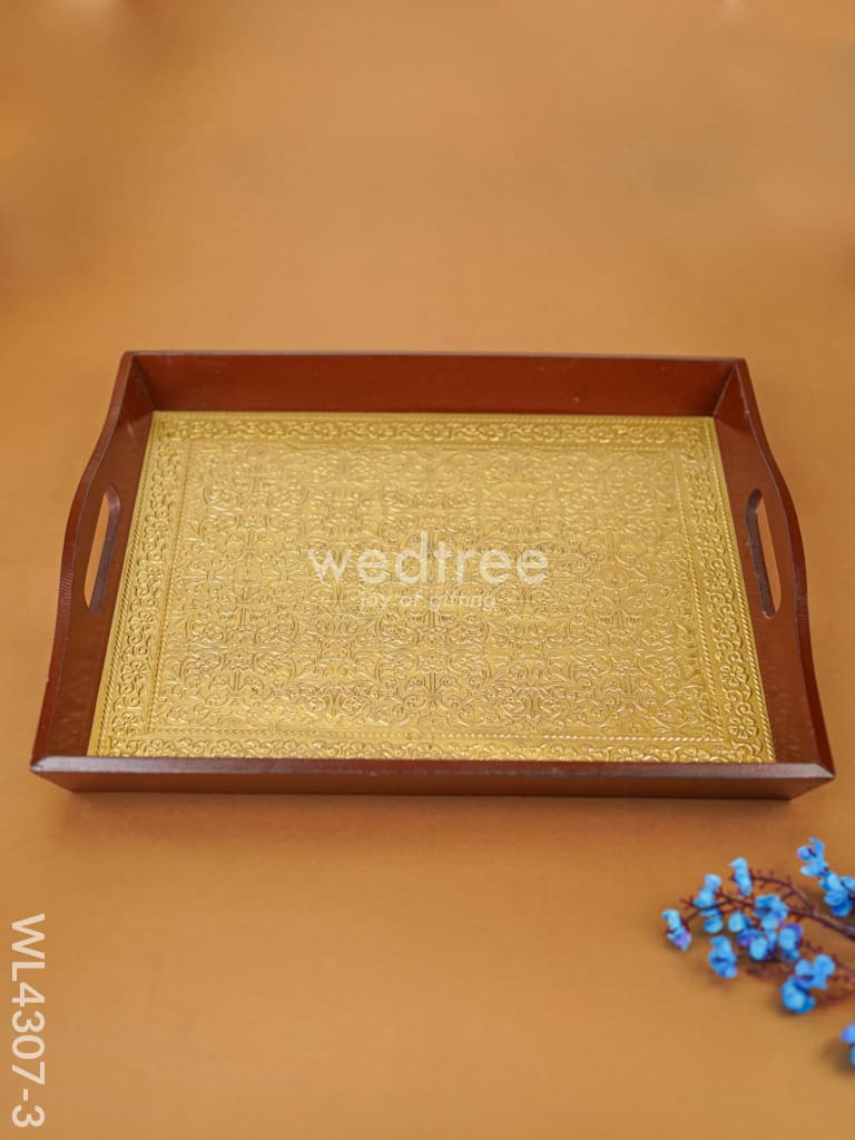 Brass Decorative Tray - WL4307