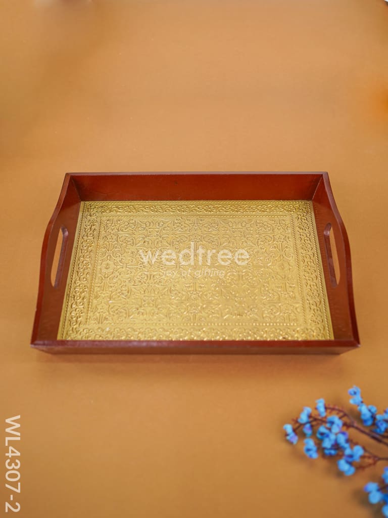 Brass Decorative Tray - WL4307