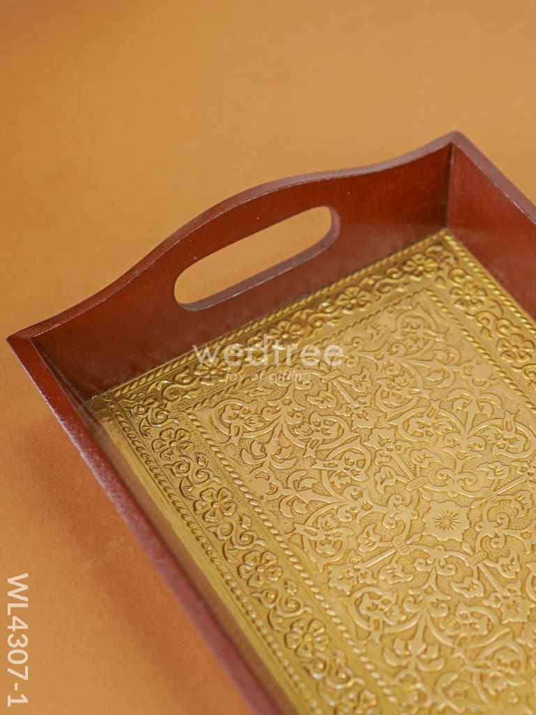 Brass Decorative Tray - WL4307