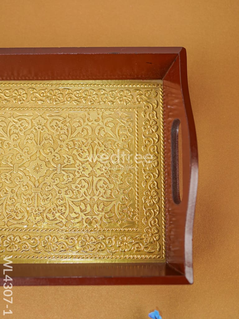 Brass Decorative Tray - WL4307