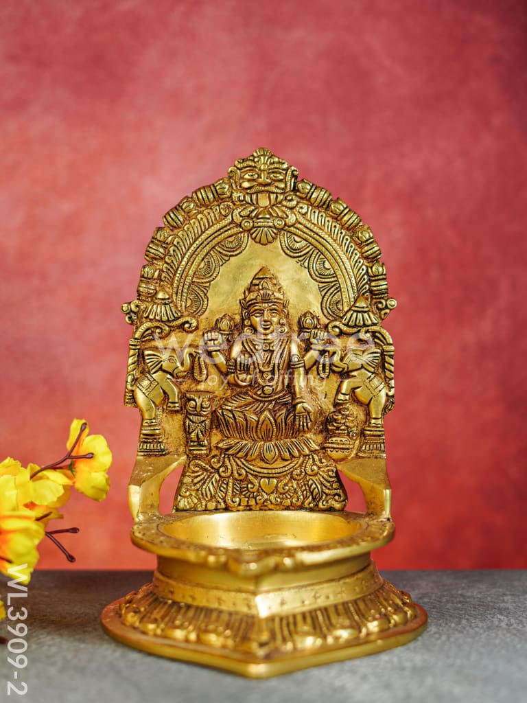 Brass Diya on Podium - WL3909