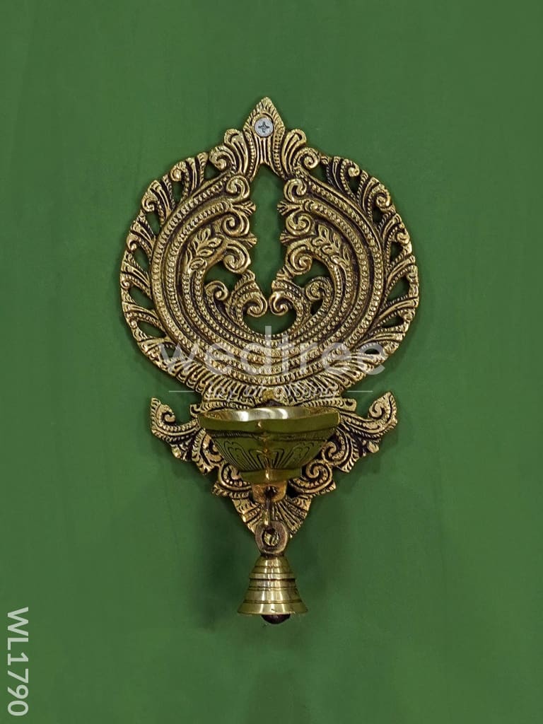 Brass Diya Wall Hanging - WL1790