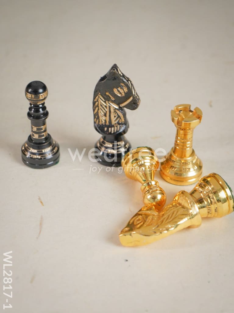 Brass Finish Chess Board - 10x10 - WL2817