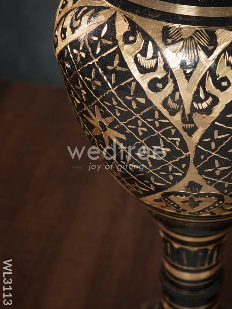 Brass Flower Vase - 20 inch - WL3113