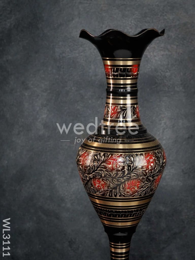 Brass Flower Vase - 23 inch - WL3111