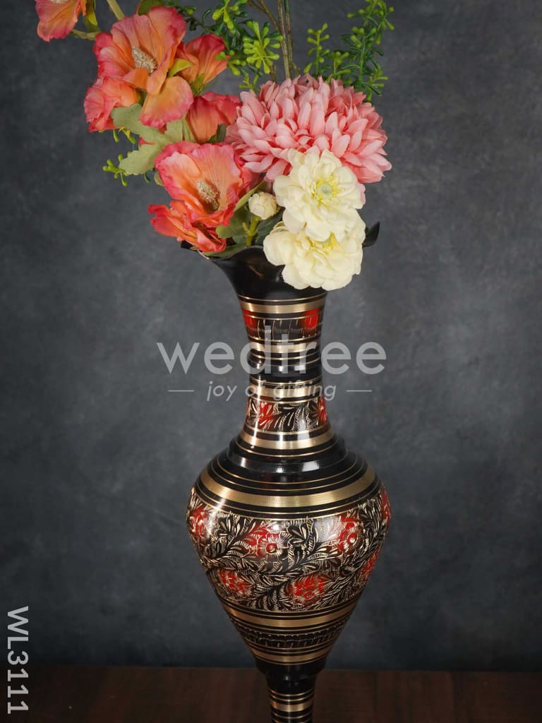 Brass Flower Vase - 23 inch - WL3111