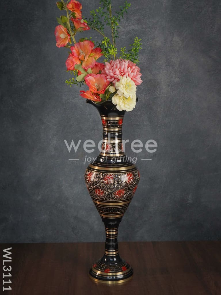 Brass Flower Vase - 23 inch - WL3111