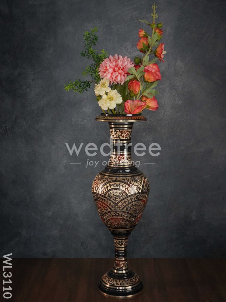 Brass Flower Vase - 24 inch - WL3110
