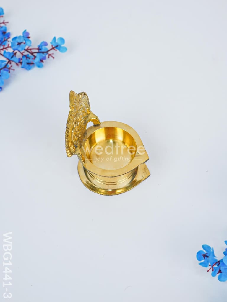 Brass Gajalakshmi Kamakshi Diya - WBG1441