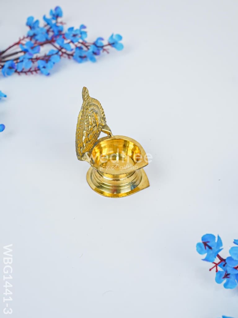 Brass Gajalakshmi Kamakshi Diya - WBG1441