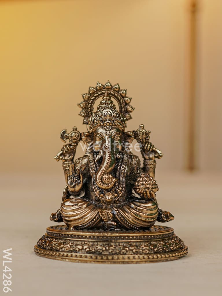 Brass Ganesha Idol - WL4286