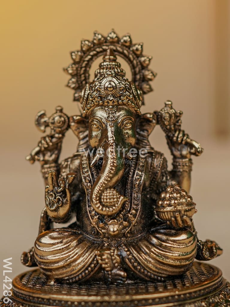 Brass Ganesha Idol - WL4286