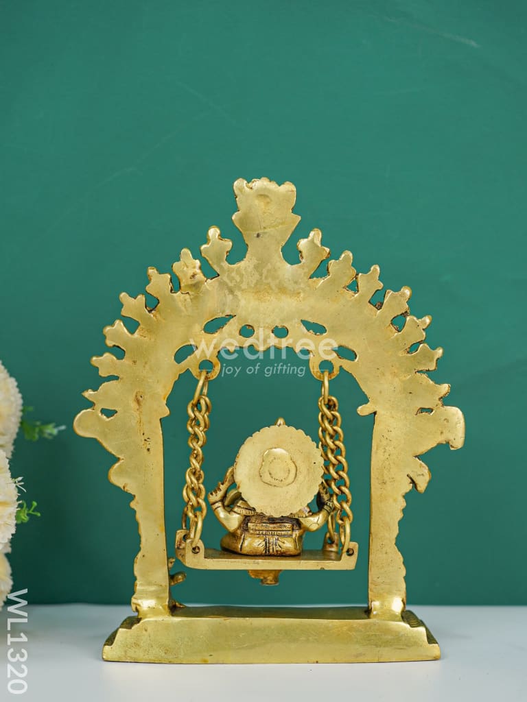 Brass Ganesha Jhoola with Kirtimukha - WL1320