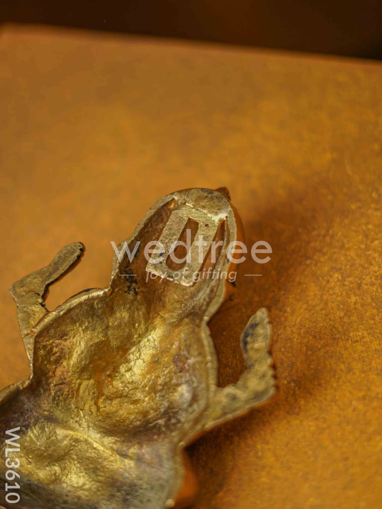 Brass Ganesha Wall Hanging - WL3610