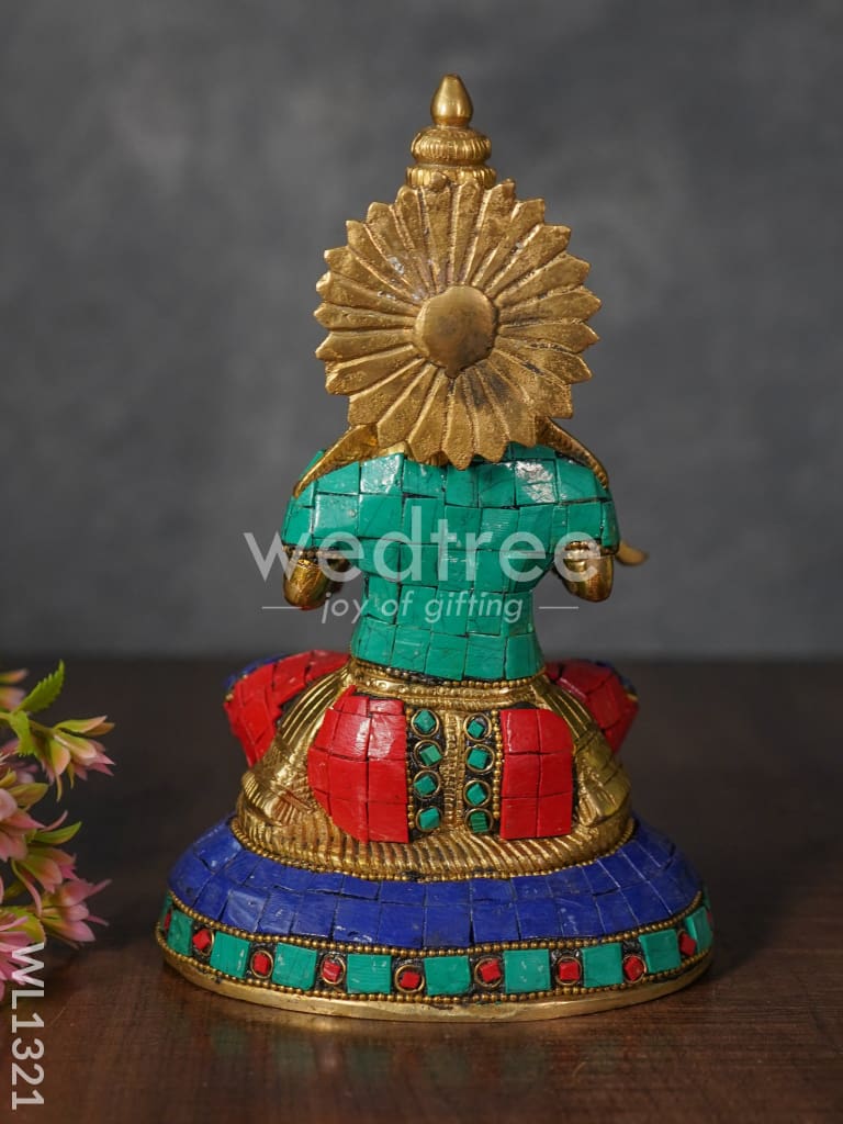 Brass Goddess Annapoorna - WL1321