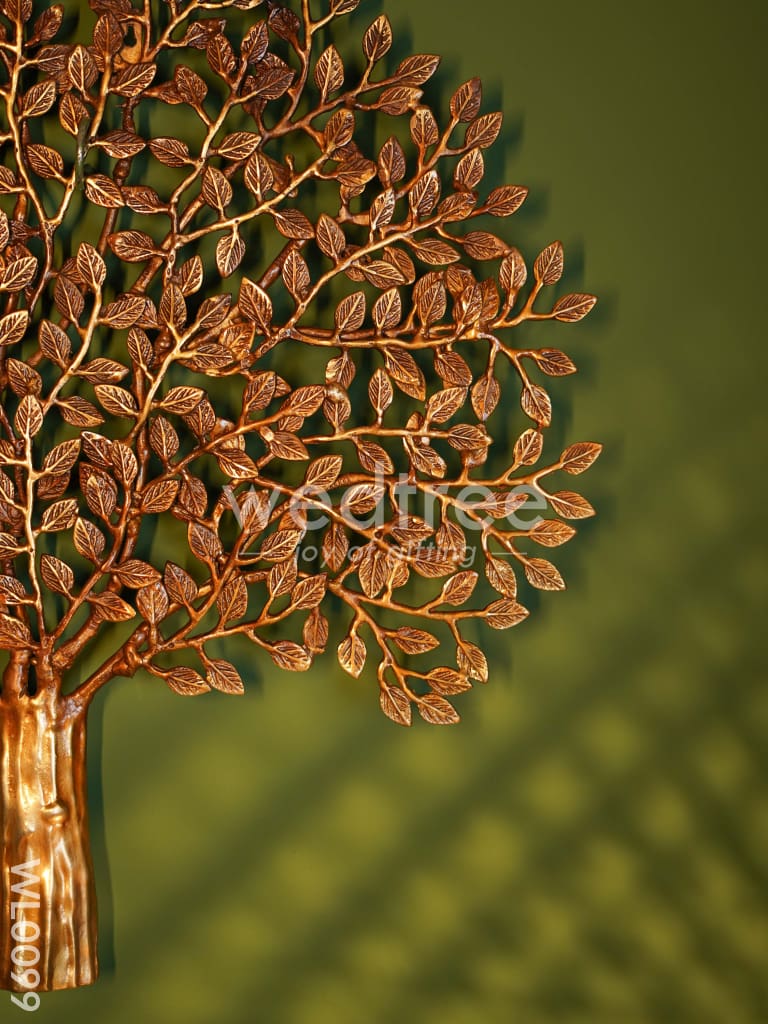 Brass Kalpavriksha Tree Large (Black Antique Finish) - WL0099