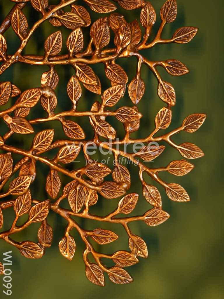 Brass Kalpavriksha Tree Large (Black Antique Finish) - WL0099