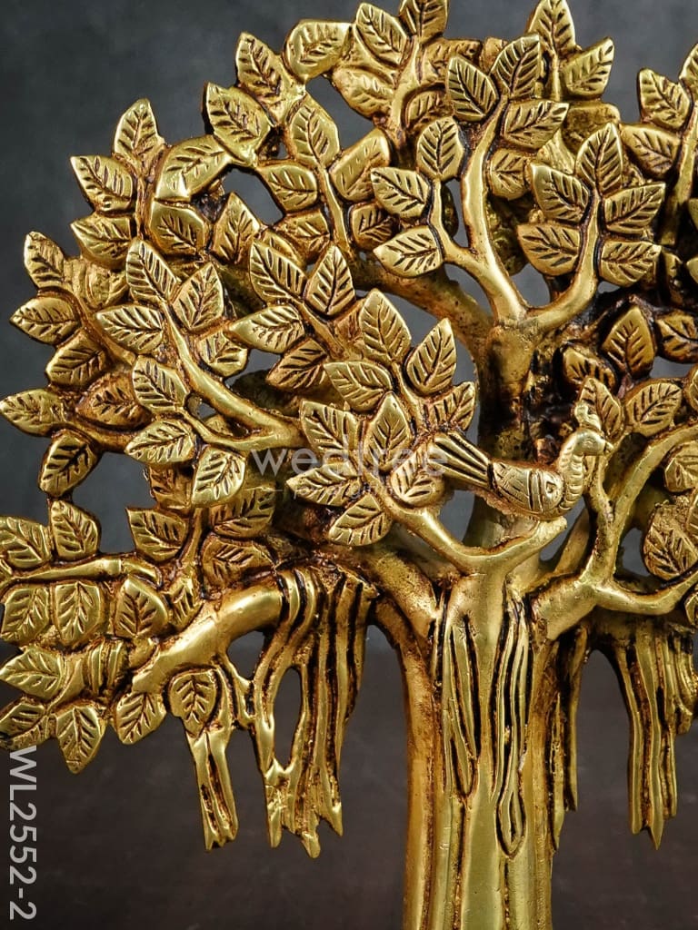 Brass Kalpavriksha Tree with Roots - WL2552
