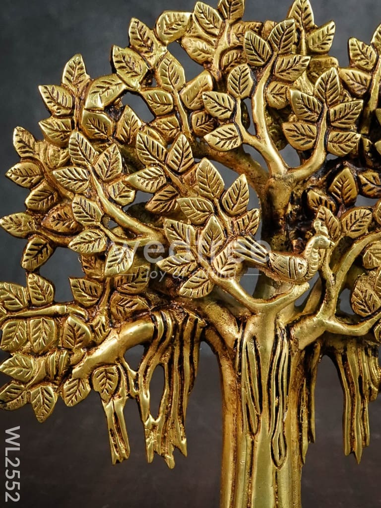 Brass Kalpavriksha Tree with Roots - WL2552