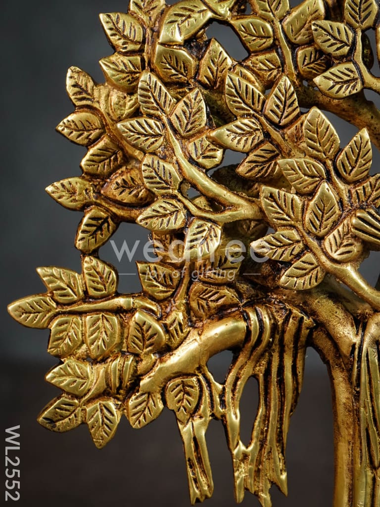 Brass Kalpavriksha Tree with Roots - WL2552