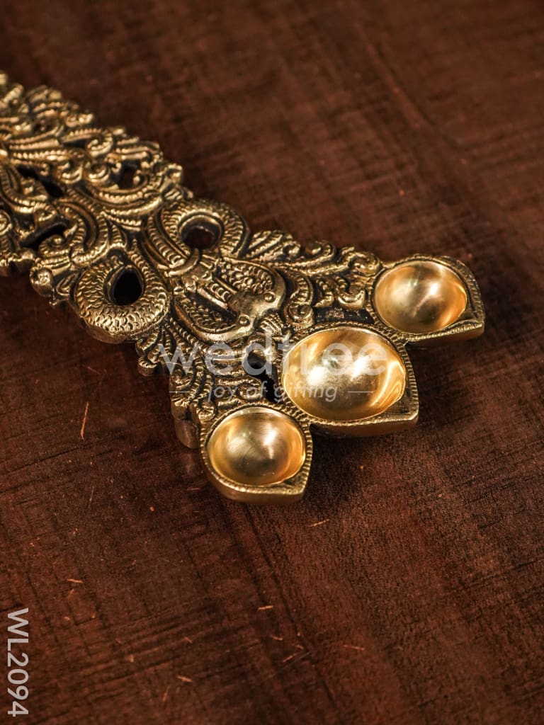 Brass Kapoor Aarti Spoon - WL2094