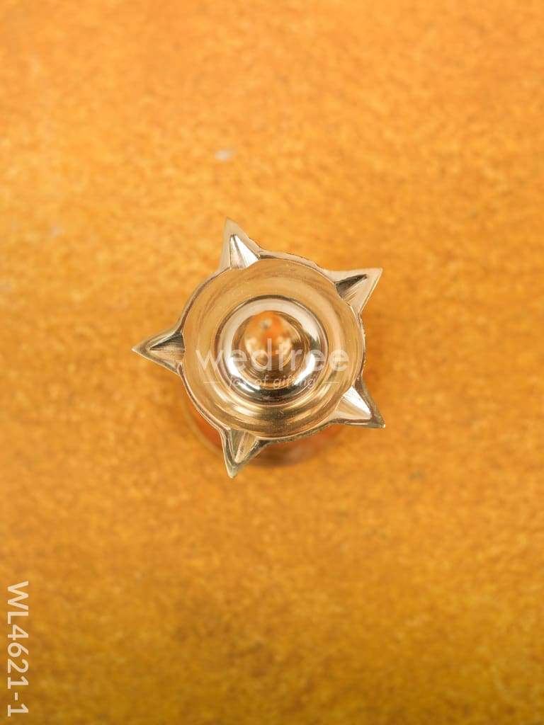 Brass Kerala Diya - Set of 2 - WL4621