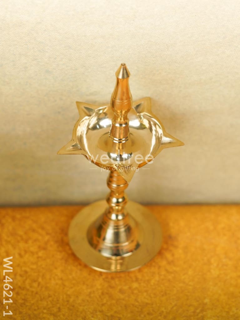 Brass Kerala Diya - Set of 2 - WL4621