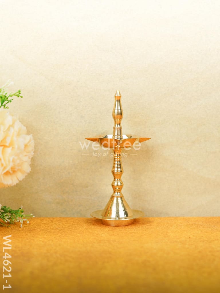 Brass Kerala Diya - Set of 2 - WL4621