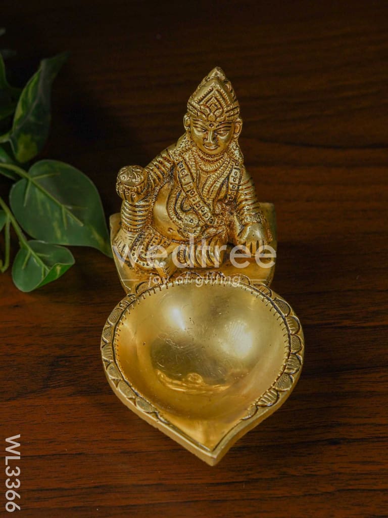 Brass Kubera Diya - WL3366