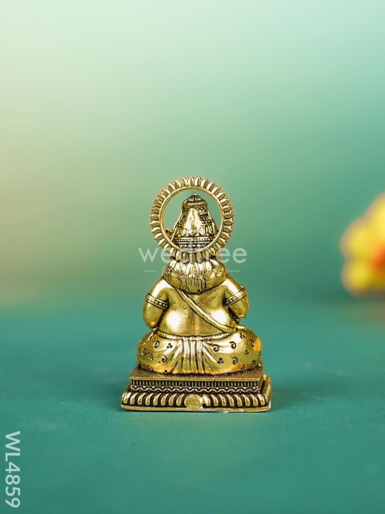 Brass Kubera Idol - 3 inch - WL4859