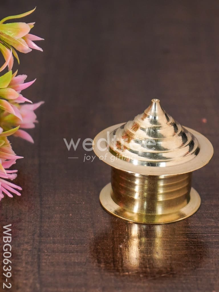 Brass Kumkum Holder - WBG0639