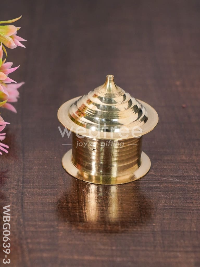 Brass Kumkum Holder - WBG0639