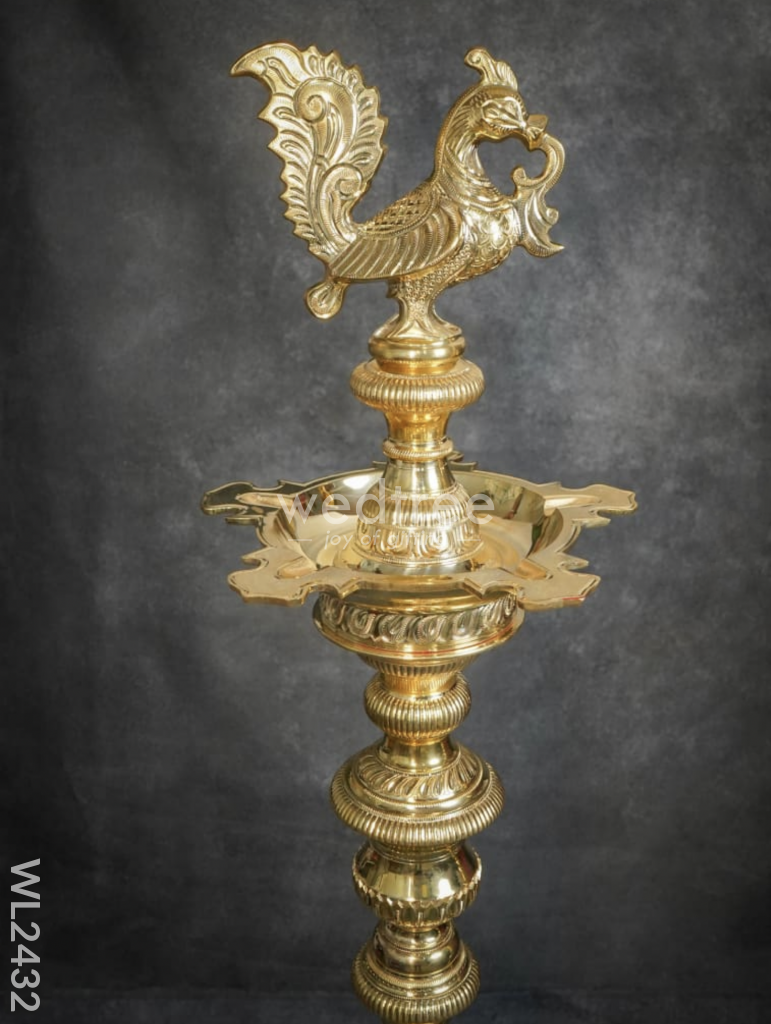 Brass Kuthu Vilakku - 53 inch - WL2432