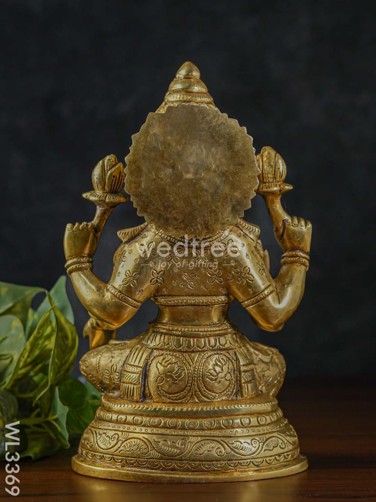 Brass Lakshmi Idol - WL3369
