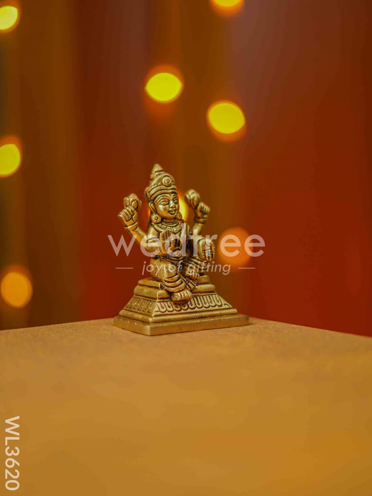 Brass Lakshmi Idol - WL3620