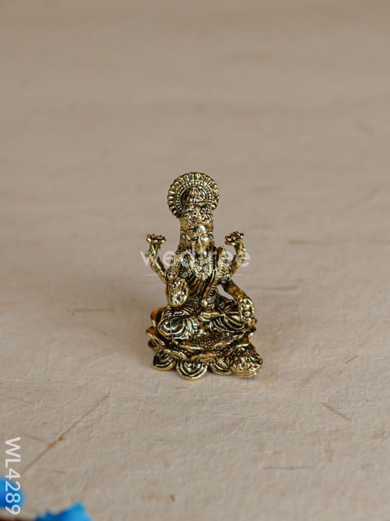 Brass Lakshmi on Lotus Base - WL4289