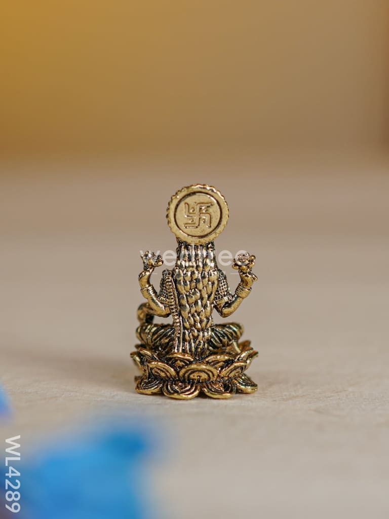 Brass Lakshmi on Lotus Base - WL4289