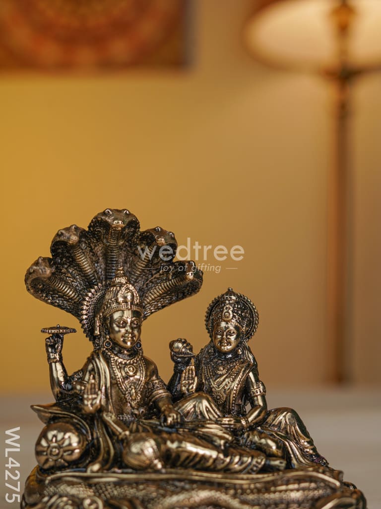 Brass Lakshmi-Vishnu on Sheshnag - WL4275